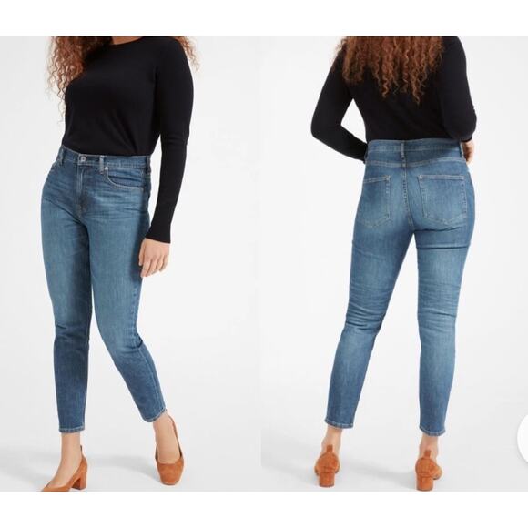 Everlane High Rise Skinny Ankle Jeans- size 30 (size 10) NEW WITH TAGS! - Picture 1 of 6